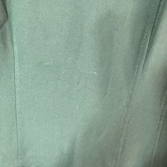 Theory Scuba Catalina Knit Long Sleeve Green Dress Size Large - Picture 7 of 10